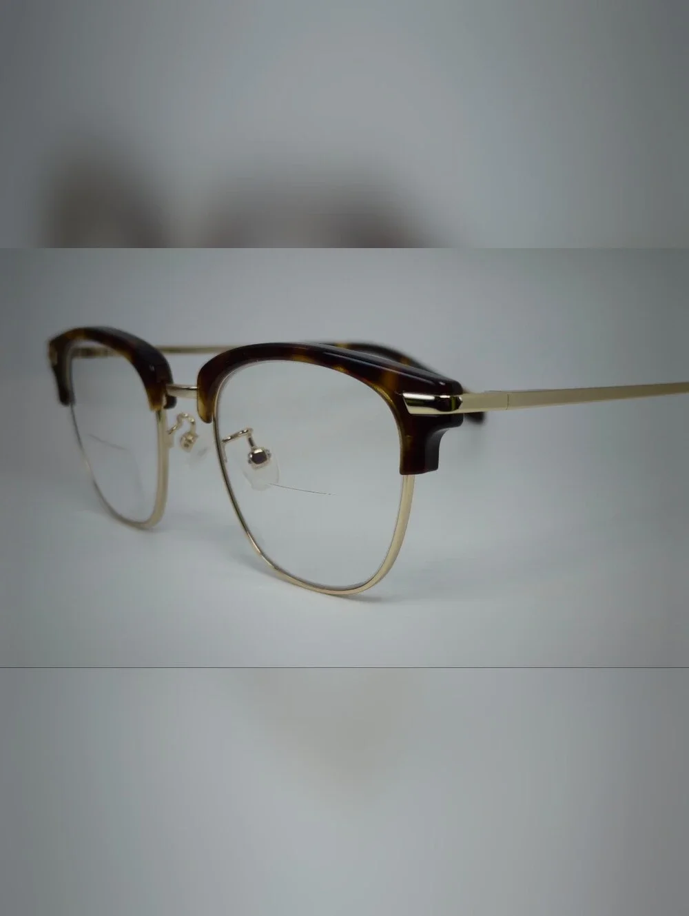 Identity Tortoiseshell Browline.  Eyeglasses. Petite, Well Designed.